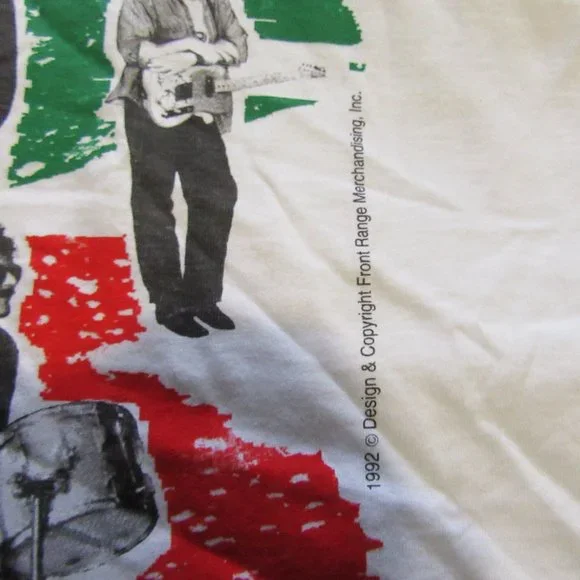Mens Vtg Sawyer Brown Dirt Road Tour Concert T Shirt Sz XL